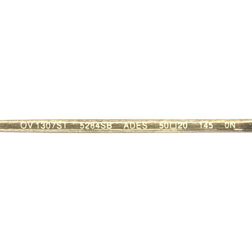 Oliver Peoples Eyeglasses Frames OV1307ST 5284SB ADES Antique Gold 50-20-145
